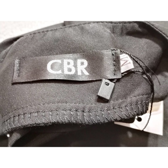 CBR medium black dress womens medium cotton polyester thigh length sleeveless - Picture 7 of 9